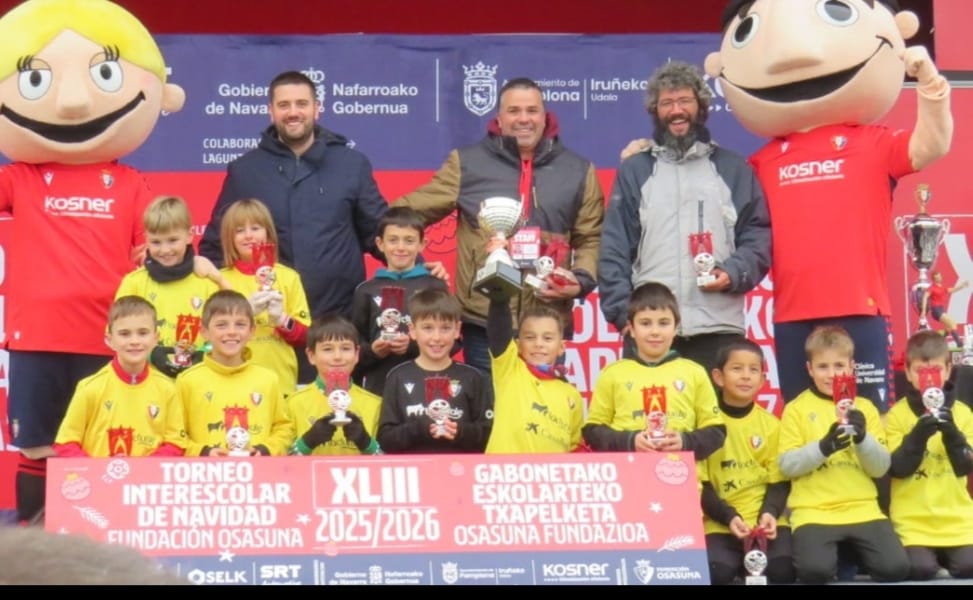 2025/2026ko XLIII GABONETAKO ESKOLARTEKO TXAPELKETA